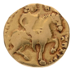 Gupta Empire, Kumaragupta I, c. 415-455, AV dinar, 7.93 g. Horseman.