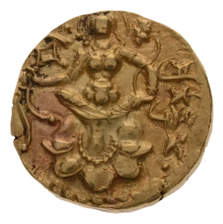 Gupta Empire, Chandragupta II, c. 380-413, AV dinar, 7.87 g. Archer.