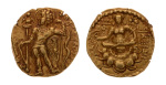Gupta Empire, Chandragupta II, c. 380-413, AV dinar, 7.94 g. Archer.