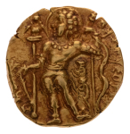Gupta Empire, Chandragupta II, c. 380-413, AV dinar, 7.94 g. Archer.