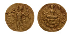 Gupta Empire, Chandragupta II, c. 380-413, AV dinar, 7.84 g. Archer.