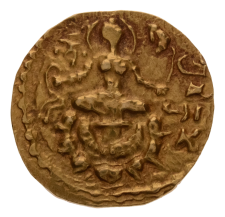Gupta Empire, Chandragupta II, c. 380-413, AV dinar, 7.84 g. Archer.