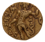 Gupta Empire, Chandragupta II, c. 380-413, AV dinar, 7.81 g. Archer.