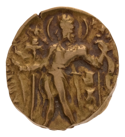 Gupta Empire, Chandragupta II, c. 380-413, AV dinar, 8.21 g. Archer.