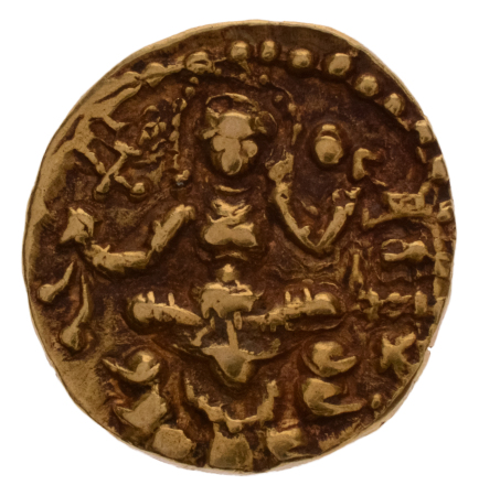 Gupta Empire, Chandragupta II, c. 380-413, AV dinar, 7.80 g. Archer.