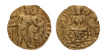 Gupta Empire, Chandragupta II, c. 380-413, AV dinar, 8.20 g. Archer.