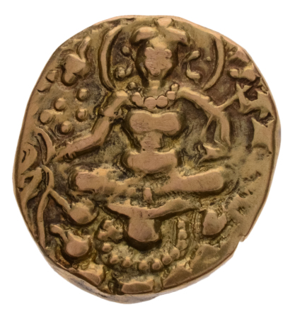 Gupta Empire, Skandagupta, c. 455-467, AV dinar, 9.07 g. Archer.