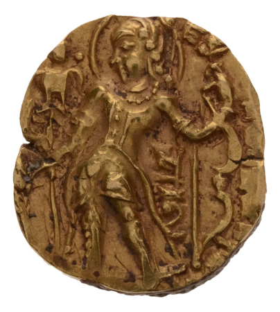 Gupta Empire, Skandagupta, c. 455-467, AV dinar, 9.22 g. Archer.