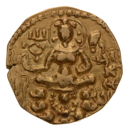 Gupta Empire, Skandagupta, c. 455-467, AV dinar, 9.10 g. Archer.