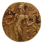 Gupta Empire, Skandagupta, c. 455-467, AV dinar, 9.02 g. Archer.