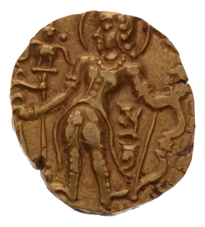 Gupta Empire, Skandagupta, c. 455-467, AV dinar, 9.28 g. Archer.