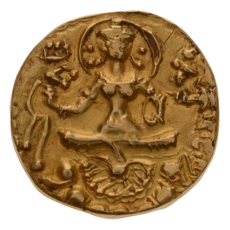 Gupta Empire, Skandagupta, c. 455-467, AV dinar, 9.01. Archer.