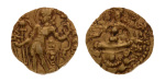 Gupta Empire, Skandagupta, c. 455-467, AV dinar, 9.26 g. Archer.