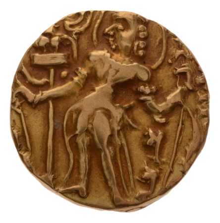 Gupta Empire, Skandagupta, c. 455-467, AV dinar, 9.09. Archer.
