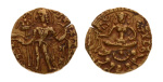 Gupta Empire, Skandagupta, c. 455-467, AV dinar, 9.24 g. Archer.
