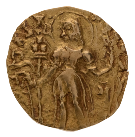 Gupta Empire, Skandagupta, c. 455-467, AV dinar, 9.12 g. Archer.
