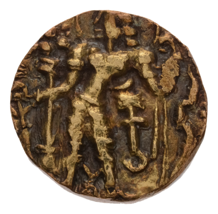 Gupta Empire, Kumaragupta III, c. 530, AV dinar, 9.49 g. Archer.