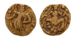 Gupta Empire, Kumaragupta I, c. 415-455, AV dinar, 7.66 g. Archer.
