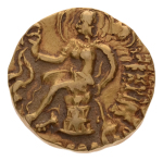 Gupta Empire, Kumaragupta I, c. 415-455, AV dinar, 8.18 g. Horseman.