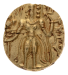 Gupta Empire, Huna kings, Srivikrama-Vikramadityah, c. early-6th century, AV dinar, 8.99 g. Archer.