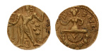 Gupta Empire, Narasimhagupta, c. 495-530, AV dinar, 9.58 g. Archer.
