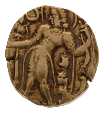 Gupta Empire, Chandragupta III, c. 450-455, AV dinar, 8.31 g. Archer.