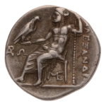 Macedon, Lampsakos, Antigonos I Monophtalmos, 310-301 BC, in the style and name of Alexander III, drachm 4.22 g. 