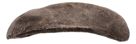 India, Gandhara Janapada, archaic silver punchmarked bent bar, 4 bars.