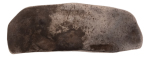India, Gandhara Janapada, archaic silver punchmarked bent bar. 4 bars.