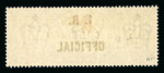 Stamp of Great Britain » Officials Inland Revenue: 1892 £1 Green I.R. Official mint overprinted "SPECIMEN" type 10
