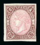 Stamp of Spain » Spain and Colonies Collections and Lots 1850-1889, old time mint and used collection, very