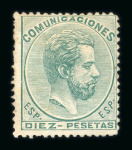 Stamp of Spain » Spain and Colonies Collections and Lots 1850-1889, old time mint and used collection, very