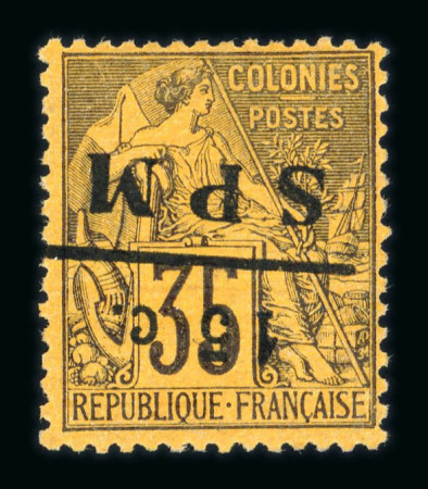 Stamp of Colonies françaises » St. Pierre et Miquelon Retiré