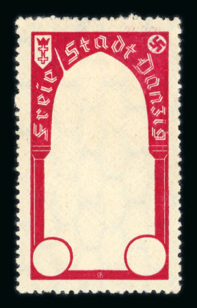 Stamp of Germany » Danzig 1939, Michel n° 280PH with nice variety blue absent