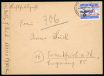 Stamp of Germany » Fieldpost WW II » Fieldpost WW II - Wehrmacht 1944, cover franked with Felpost stamp "Kreta" overprinted