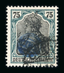 Stamp of Germany » Plebiscite Areas » Upper Silesia Inter-Allied Commission : 1920, Germania 75 Pfg black