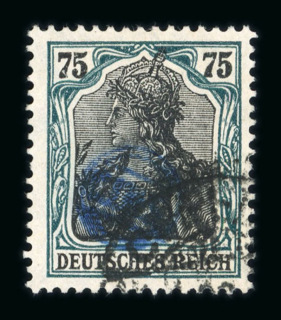 Stamp of Germany » Plebiscite Areas » Upper Silesia Inter-Allied Commission : 1920, Germania 75 Pfg black