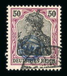 Stamp of Germany » Plebiscite Areas » Upper Silesia Inter-Allied Commission : 1920, Germania 50 Pfg dark
