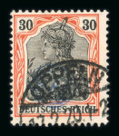 Stamp of Germany » Plebiscite Areas » Upper Silesia Inter-Allied Commission : 1920, Germania 30 Pfg orange