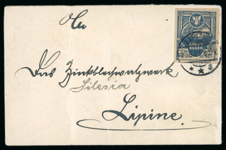 Stamp of Germany » Plebiscite Areas » Upper Silesia » East Upper Silesia Insurgenten 1921, cover from 25/06/1921 franked with Michel n°