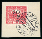Stamp of Czechoslovakia » Czechoslovakia East Silesia 1920, very nice complete collection, mint and used,