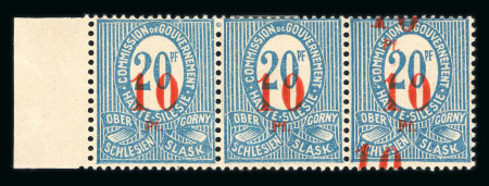 Stamp of Germany » Plebiscite Areas » Upper Silesia 1920-1922, in a big Yvert album, very nice mint and