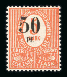 Stamp of Germany » Plebiscite Areas » Upper Silesia 1920-1922, in a big Yvert album, very nice mint and