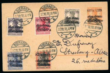 Stamp of Poland » Poland Local Issues 1918-1919, sublime and very unusual collection dedicated
