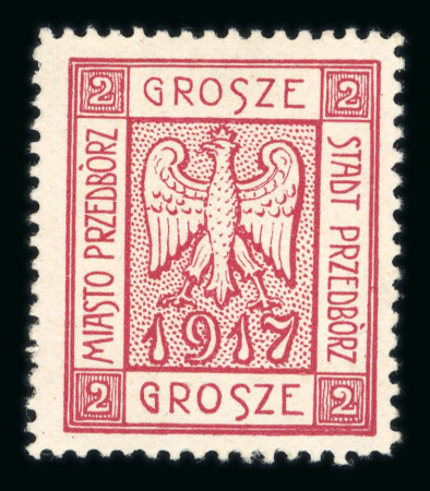 Stamp of Poland » Poland Local Issues 1917-1918, rare and very nice collection dedicated