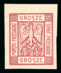 Stamp of Poland » Poland Local Issues 1917-1918, rare and very nice collection dedicated