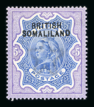 Stamp of Somaliland Protectorate 1903-1937, nice mint * collection with Queen Victoria