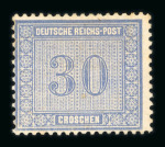 Stamp of Germany » Germany Collections and Large Lots 1850-1933, mint and used German states and Germany