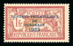 Stamp of France » Collections 1849-1956, dans deux belles reliures Présidence collection