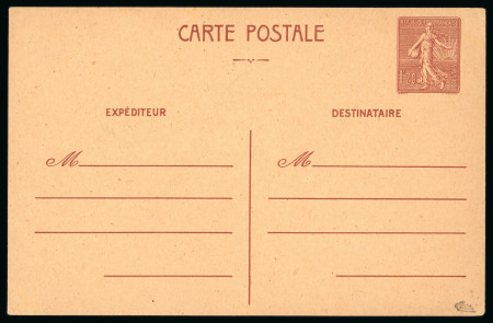 Stamp of France » Libération Rennes : 1944, entier postal Mayer n° 1E, deux exemplaires